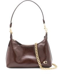 Coach Juliette Shoulder Bag Brown at Farfetch